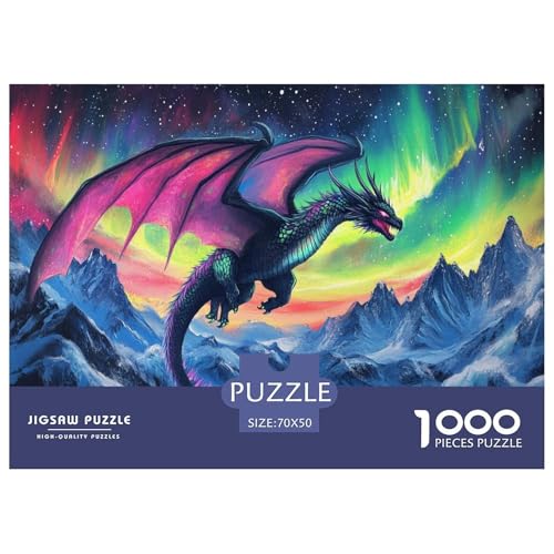 Drachen Puzzles 1000 Teile Schwer Puzzle Spielzeug Pädagogisches Spiel Impossible Herausforderungsspielzeug Für Erwachsene Und Kinder Ab 12 Jahren 70x50cm/1000pcs Drachen Puzzles 1000 Teile Schwer Puzzle Spielzeug Pädagogisches Spiel Impossible Herausforderungsspielzeug Für Erwachsene Und Kinder Ab 12 Jahren 70x50cm/1000pcs von JLZBXCUER