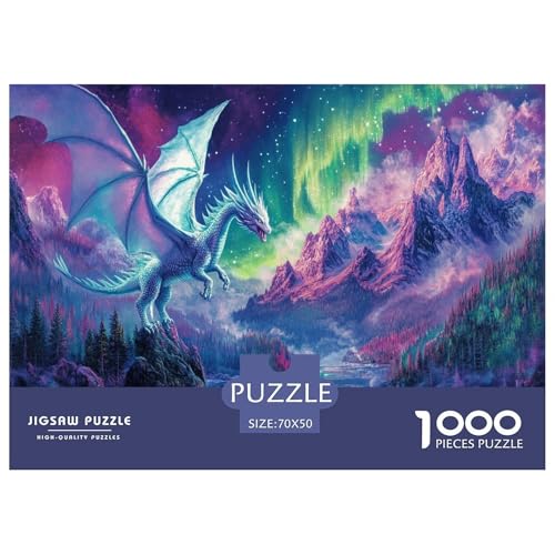Drachen Puzzles 1000 Teile Schwer Puzzle Spielzeug Pädagogisches Spiel Impossible Herausforderungsspielzeug Für Erwachsene Und Kinder Ab 14 Jahren 70x50cm/1000pcs Drachen Puzzles 1000 Teile Schwer Puzzle Spielzeug Pädagogisches Spiel Impossible Herausforderungsspielzeug Für Erwachsene Und Kinder Ab 14 Jahren 70x50cm/1000pcs von JLZBXCUER