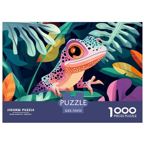 Eidechsen Puzzle 1000-teilige Schwer Puzzle Spielzeug Lernspiel Impossible Herausforderung Spielzeug Für Erwachsene Kinder 70x50cm/1000pcs Eidechsen Puzzle 1000-teilige Schwer Puzzle Spielzeug Lernspiel Impossible Herausforderung Spielzeug Für Erwachsene Kinder 70x50cm/1000pcs von JLZBXCUER