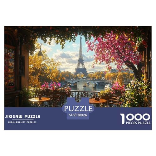 Eiffelturm Puzzle 1000-teilige Schwer Puzzle Spielzeug Lernspiel Impossible Herausforderung Spielzeug Für Erwachsene Und Kinder in Bewährter 38x26cm/1000pcs Eiffelturm Puzzle 1000-teilige Schwer Puzzle Spielzeug Lernspiel Impossible Herausforderung Spielzeug Für Erwachsene Und Kinder in Bewährter 38x26cm/1000pcs von JLZBXCUER