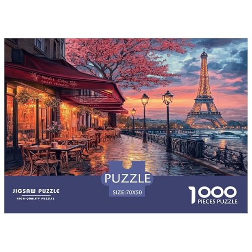 Eiffelturm Puzzles 1000 Teile Schwer Puzzle Spielzeug Pädagogisches Spiel Impossible Herausforderung Spielzeug Für Erwachsene Und Kinder Ab 12 Jahren 70x50cm/1000pcs Eiffelturm Puzzles 1000 Teile Schwer Puzzle Spielzeug Pädagogisches Spiel Impossible Herausforderung Spielzeug Für Erwachsene Und Kinder Ab 12 Jahren 70x50cm/1000pcs von JLZBXCUER