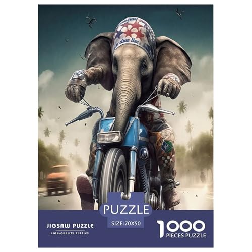 Elefanten Puzzle 1000 Teile Schwer Puzzle Spielzeug Lernspiel Impossible Herausforderungsspielzeug Für Erwachsene Kinder 70x50cm/1000pcs Elefanten Puzzle 1000 Teile Schwer Puzzle Spielzeug Lernspiel Impossible Herausforderungsspielzeug Für Erwachsene Kinder 70x50cm/1000pcs von JLZBXCUER