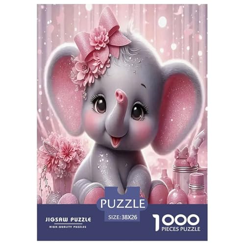Elefanten Puzzle 1000 Teile Schwer Puzzle Spielzeug Pädagogisches Spiel Impossible Herausforderungsspielzeug Für Erwachsene Kinder 38x26cm/1000pcs Elefanten Puzzle 1000 Teile Schwer Puzzle Spielzeug Pädagogisches Spiel Impossible Herausforderungsspielzeug Für Erwachsene Kinder 38x26cm/1000pcs von JLZBXCUER