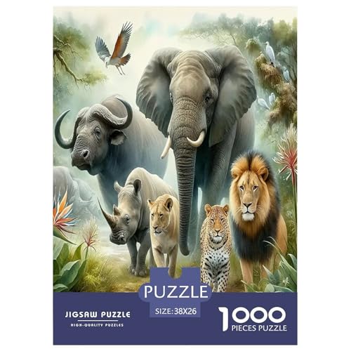 Elefanten Puzzle 1000-teilige Schwer Puzzle Spielzeug Lernspiel Impossible Herausforderungsspielzeug Für Erwachsene Kinder 38x26cm/1000pcs Elefanten Puzzle 1000-teilige Schwer Puzzle Spielzeug Lernspiel Impossible Herausforderungsspielzeug Für Erwachsene Kinder 38x26cm/1000pcs von JLZBXCUER