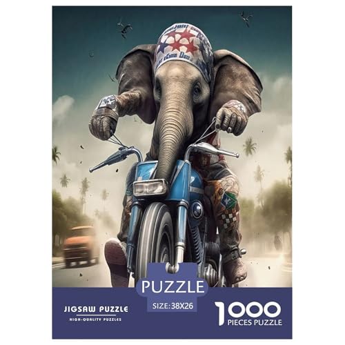 Elefanten Puzzles 1000 Teile Schwer Puzzle Spielzeug Lernspiel Impossible Herausforderung Spielzeug Für Erwachsene Kinder 38x26cm/1000pcs Elefanten Puzzles 1000 Teile Schwer Puzzle Spielzeug Lernspiel Impossible Herausforderung Spielzeug Für Erwachsene Kinder 38x26cm/1000pcs von JLZBXCUER