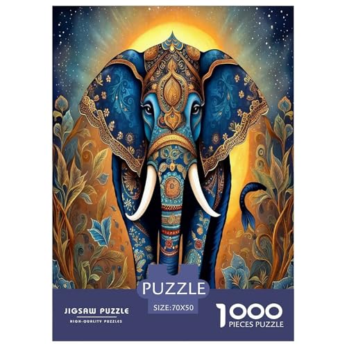 Elefanten Puzzles 1000 Teile Schwer Puzzle Spielzeug Lernspiel Impossible Herausforderungsspielzeug Für Erwachsene Kinder 70x50cm/1000pcs Elefanten Puzzles 1000 Teile Schwer Puzzle Spielzeug Lernspiel Impossible Herausforderungsspielzeug Für Erwachsene Kinder 70x50cm/1000pcs von JLZBXCUER