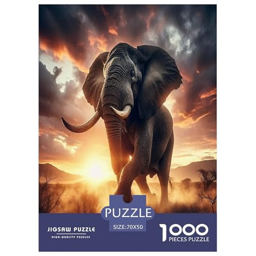 Elefanten Puzzles 1000-teilige Schwer Puzzle Spielzeug Lernspiel Impossible Herausforderungsspielzeug Für Erwachsene Kinder 70x50cm/1000pcs Elefanten Puzzles 1000-teilige Schwer Puzzle Spielzeug Lernspiel Impossible Herausforderungsspielzeug Für Erwachsene Kinder 70x50cm/1000pcs von JLZBXCUER