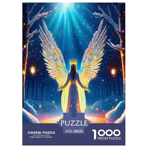 Engel Flügel Puzzles 1000 Teile Schwer Puzzle Spielzeug Lernspiel Impossible Herausforderung Spielzeug Für Erwachsene Und Kinder Ab 12 Jahren 38x26cm/1000pcs Engel Flügel Puzzles 1000 Teile Schwer Puzzle Spielzeug Lernspiel Impossible Herausforderung Spielzeug Für Erwachsene Und Kinder Ab 12 Jahren 38x26cm/1000pcs von JLZBXCUER