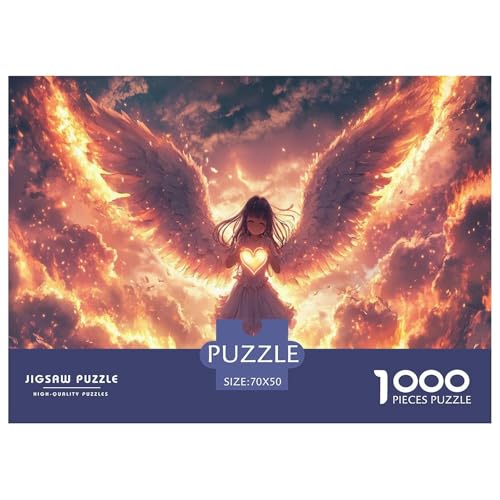 Engel Puzzles 1000-teilige Schwer Puzzle Spielzeug Lernspiel Impossible Herausforderungsspielzeug Für Erwachsene Und Kinder in Bewährter 70x50cm/1000pcs Engel Puzzles 1000-teilige Schwer Puzzle Spielzeug Lernspiel Impossible Herausforderungsspielzeug Für Erwachsene Und Kinder in Bewährter 70x50cm/1000pcs von JLZBXCUER