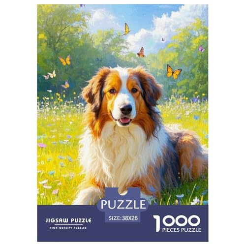 Englischer Sheepdog Puzzle 1000-teilige Schwer Puzzle Spielzeug Lernspiel Impossible Herausforderungsspielzeug Für Erwachsene Kinder 38x26cm/1000pcs Englischer Sheepdog Puzzle 1000-teilige Schwer Puzzle Spielzeug Lernspiel Impossible Herausforderungsspielzeug Für Erwachsene Kinder 38x26cm/1000pcs von JLZBXCUER