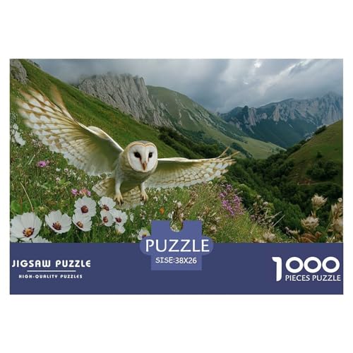 Eule Puzzle 1000 Teile Schwer Puzzle Spielzeug Pädagogisches Spiel Impossible Herausforderung Spielzeug Für Erwachsene Und Kinder in Bewährter 38x26cm/1000pcs Eule Puzzle 1000 Teile Schwer Puzzle Spielzeug Pädagogisches Spiel Impossible Herausforderung Spielzeug Für Erwachsene Und Kinder in Bewährter 38x26cm/1000pcs von JLZBXCUER