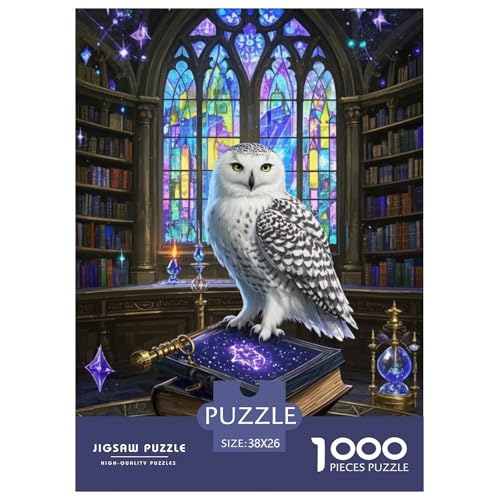 Eule Puzzle 1000 Teile Schwer Puzzle Spielzeug Pädagogisches Spiel Impossible Herausforderungsspielzeug Für Erwachsene Kinder 38x26cm/1000pcs Eule Puzzle 1000 Teile Schwer Puzzle Spielzeug Pädagogisches Spiel Impossible Herausforderungsspielzeug Für Erwachsene Kinder 38x26cm/1000pcs von JLZBXCUER