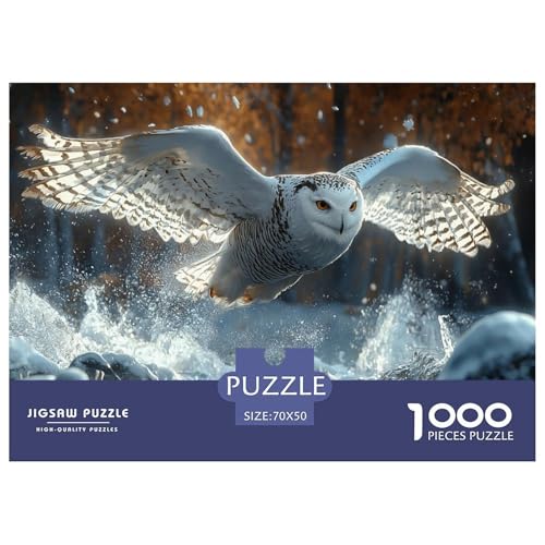 Eule Puzzle 1000 Teile Schwer Puzzle Spielzeug Pädagogisches Spiel Impossible Herausforderungsspielzeug Für Erwachsene Kinder 70x50cm/1000pcs Eule Puzzle 1000 Teile Schwer Puzzle Spielzeug Pädagogisches Spiel Impossible Herausforderungsspielzeug Für Erwachsene Kinder 70x50cm/1000pcs von JLZBXCUER