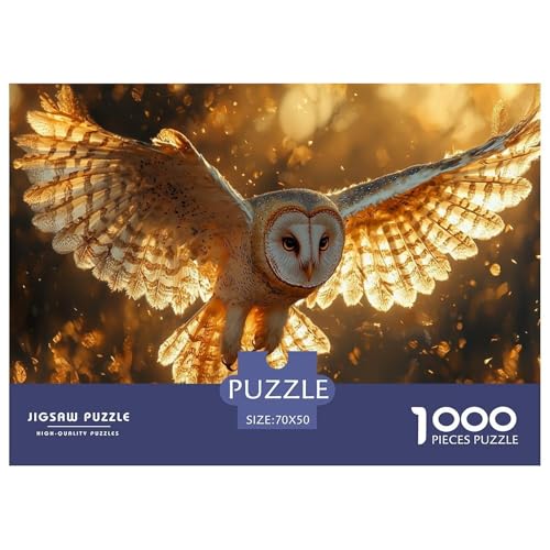 Eule Puzzle 1000-teilige Schwer Puzzle Spielzeug Lernspiel Impossible Herausforderung Spielzeug Für Erwachsene Und Kinder in Bewährter 70x50cm/1000pcs Eule Puzzle 1000-teilige Schwer Puzzle Spielzeug Lernspiel Impossible Herausforderung Spielzeug Für Erwachsene Und Kinder in Bewährter 70x50cm/1000pcs von JLZBXCUER