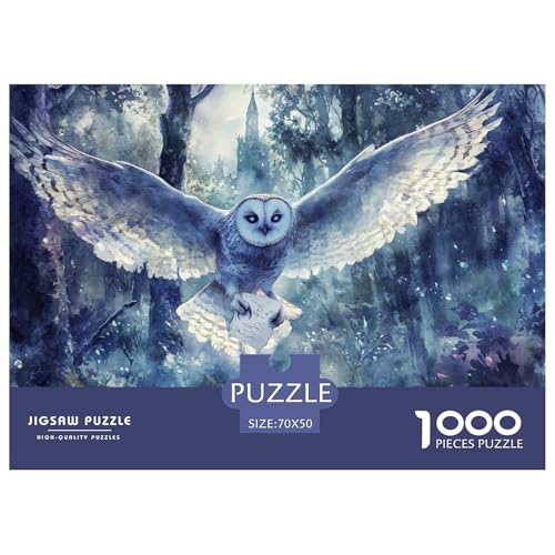 Eule Puzzles 1000 Teile Schwer Puzzle Spielzeug Lernspiel Impossible Herausforderung Spielzeug Für Erwachsene Und Kinder in Bewährter 70x50cm/1000pcs Eule Puzzles 1000 Teile Schwer Puzzle Spielzeug Lernspiel Impossible Herausforderung Spielzeug Für Erwachsene Und Kinder in Bewährter 70x50cm/1000pcs von JLZBXCUER