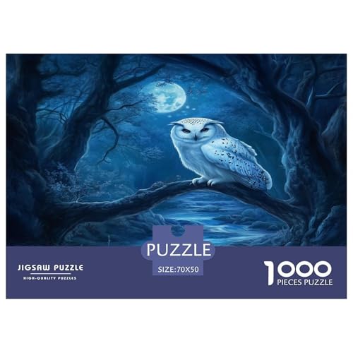 Eule Puzzles 1000 Teile Schwer Puzzle Spielzeug Pädagogisches Spiel Impossible Herausforderungsspielzeug Für Erwachsene Kinder 70x50cm/1000pcs Eule Puzzles 1000 Teile Schwer Puzzle Spielzeug Pädagogisches Spiel Impossible Herausforderungsspielzeug Für Erwachsene Kinder 70x50cm/1000pcs von JLZBXCUER