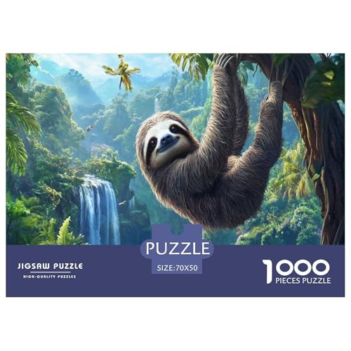 Faulheit Puzzle 1000 Teile Schwer Puzzle Spielzeug Lernspiel Impossible Herausforderung Spielzeug Für Erwachsene Kinder 70x50cm/1000pcs von JLZBXCUER