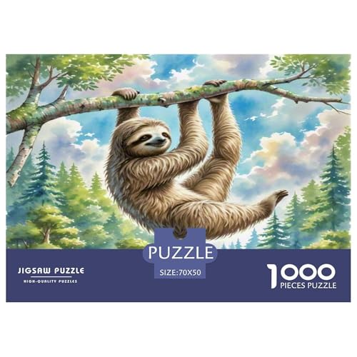 Faulheit Puzzles 1000 Teile Schwer Puzzle Spielzeug Lernspiel Impossible Herausforderungsspielzeug Für Erwachsene Und Kinder in Bewährter 70x50cm/1000pcs von JLZBXCUER