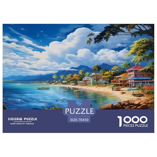 Ferienbucht Puzzle 1000-teilige Schwer Puzzle Spielzeug Lernspiel Impossible Herausforderung Spielzeug Für Erwachsene Kinder 70x50cm/1000pcs Ferienbucht Puzzle 1000-teilige Schwer Puzzle Spielzeug Lernspiel Impossible Herausforderung Spielzeug Für Erwachsene Kinder 70x50cm/1000pcs von JLZBXCUER