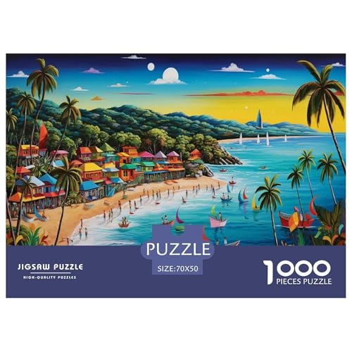 Ferienbucht Puzzle 1000-teilige Schwer Puzzle Spielzeug Lernspiel Impossible Herausforderung Spielzeug Für Erwachsene Und Kinder Ab 14 Jahren 70x50cm/1000pcs Ferienbucht Puzzle 1000-teilige Schwer Puzzle Spielzeug Lernspiel Impossible Herausforderung Spielzeug Für Erwachsene Und Kinder Ab 14 Jahren 70x50cm/1000pcs von JLZBXCUER