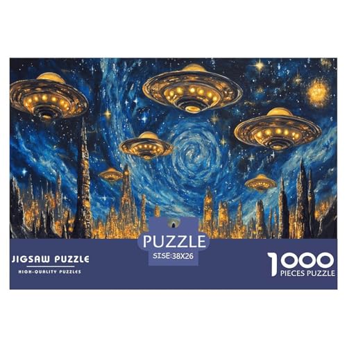 Fliegende Teller Puzzle 1000-teilige Schwer Puzzle Spielzeug Lernspiel Impossible Herausforderung Spielzeug Für Erwachsene Kinder 38x26cm/1000pcs Fliegende Teller Puzzle 1000-teilige Schwer Puzzle Spielzeug Lernspiel Impossible Herausforderung Spielzeug Für Erwachsene Kinder 38x26cm/1000pcs von JLZBXCUER