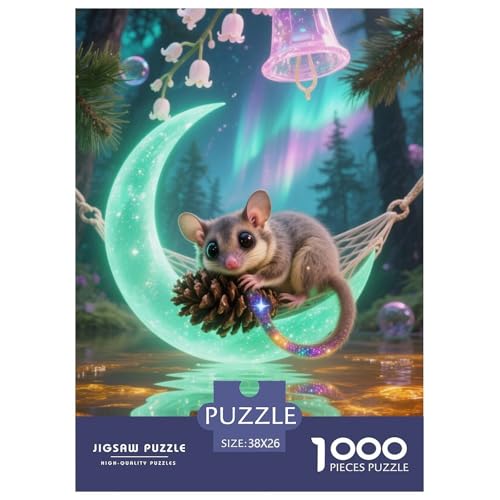 Fliegendes Eichhörnchen Puzzles 1000 Teile Schwer Puzzle Spielzeug Lernspiel Impossible Herausforderungsspielzeug Für Erwachsene Kinder 38x26cm/1000pcs Fliegendes Eichhörnchen Puzzles 1000 Teile Schwer Puzzle Spielzeug Lernspiel Impossible Herausforderungsspielzeug Für Erwachsene Kinder 38x26cm/1000pcs von JLZBXCUER