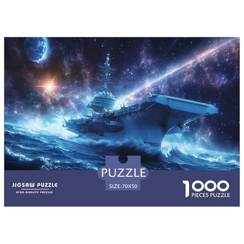 Flugzeuge Carrier Puzzle 1000-teilige Schwer Puzzle Spielzeug Pädagogisches Spiel Impossible Herausforderungsspielzeug Für Erwachsene Kinder 70x50cm/1000pcs Flugzeuge Carrier Puzzle 1000-teilige Schwer Puzzle Spielzeug Pädagogisches Spiel Impossible Herausforderungsspielzeug Für Erwachsene Kinder 70x50cm/1000pcs von JLZBXCUER