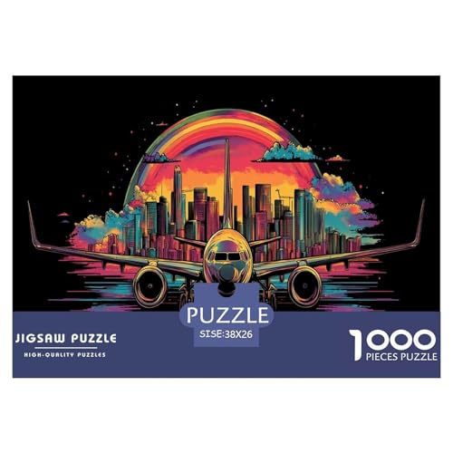 Flugzeuge Puzzles 1000 Teile Schwer Puzzle Spielzeug Pädagogisches Spiel Impossible Herausforderungsspielzeug Für Erwachsene Und Kinder Ab 12 Jahren 38x26cm/1000pcs Flugzeuge Puzzles 1000 Teile Schwer Puzzle Spielzeug Pädagogisches Spiel Impossible Herausforderungsspielzeug Für Erwachsene Und Kinder Ab 12 Jahren 38x26cm/1000pcs von JLZBXCUER