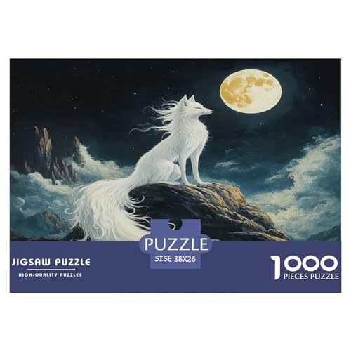 Fox Puzzle 1000 Teile Schwer Puzzle Spielzeug Lernspiel Impossible Herausforderung Spielzeug Für Erwachsene Kinder 38x26cm/1000pcs Fox Puzzle 1000 Teile Schwer Puzzle Spielzeug Lernspiel Impossible Herausforderung Spielzeug Für Erwachsene Kinder 38x26cm/1000pcs von JLZBXCUER
