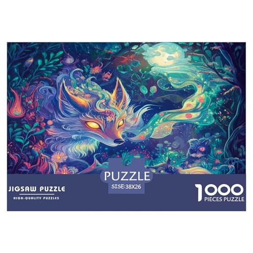 Fox Puzzle 1000 Teile Schwer Puzzle Spielzeug Pädagogisches Spiel Impossible Herausforderung Spielzeug Für Erwachsene Und Kinder Ab 12 Jahren 38x26cm/1000pcs Fox Puzzle 1000 Teile Schwer Puzzle Spielzeug Pädagogisches Spiel Impossible Herausforderung Spielzeug Für Erwachsene Und Kinder Ab 12 Jahren 38x26cm/1000pcs von JLZBXCUER