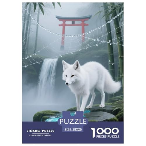 Fox Puzzle 1000 Teile Schwer Puzzle Spielzeug Pädagogisches Spiel Impossible Herausforderungsspielzeug Für Erwachsene Kinder 38x26cm/1000pcs Fox Puzzle 1000 Teile Schwer Puzzle Spielzeug Pädagogisches Spiel Impossible Herausforderungsspielzeug Für Erwachsene Kinder 38x26cm/1000pcs von JLZBXCUER