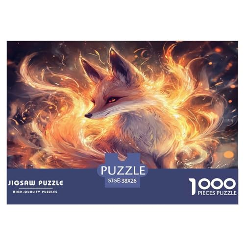 Fox Puzzle 1000 Teile Schwer Puzzle Spielzeug Pädagogisches Spiel Impossible Herausforderungsspielzeug Für Erwachsene Kinder 38x26cm/1000pcs Fox Puzzle 1000 Teile Schwer Puzzle Spielzeug Pädagogisches Spiel Impossible Herausforderungsspielzeug Für Erwachsene Kinder 38x26cm/1000pcs von JLZBXCUER