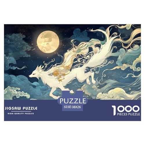 Fox Puzzle 1000-teilige Schwer Puzzle Spielzeug Pädagogisches Spiel Impossible Herausforderung Spielzeug Für Erwachsene Und Kinder Ab 14 Jahren 38x26cm/1000pcs Fox Puzzle 1000-teilige Schwer Puzzle Spielzeug Pädagogisches Spiel Impossible Herausforderung Spielzeug Für Erwachsene Und Kinder Ab 14 Jahren 38x26cm/1000pcs von JLZBXCUER
