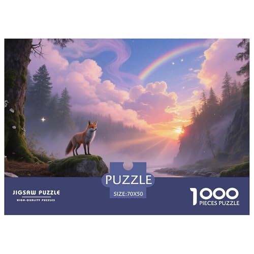 Fox Puzzles 1000 Teile Schwer Puzzle Spielzeug Lernspiel Impossible Wildtiere Herausforderung Spielzeug Für Erwachsene Und Kinder Ab 12 Jahren 70x50cm/1000pcs Fox Puzzles 1000 Teile Schwer Puzzle Spielzeug Lernspiel Impossible Wildtiere Herausforderung Spielzeug Für Erwachsene Und Kinder Ab 12 Jahren 70x50cm/1000pcs von JLZBXCUER