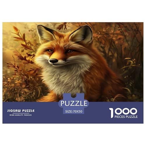 Fox Puzzles 1000 Teile Schwer Puzzle Spielzeug Pädagogisches Spiel Impossible Herausforderungsspielzeug Für Erwachsene Kinder 70x50cm/1000pcs Fox Puzzles 1000 Teile Schwer Puzzle Spielzeug Pädagogisches Spiel Impossible Herausforderungsspielzeug Für Erwachsene Kinder 70x50cm/1000pcs von JLZBXCUER