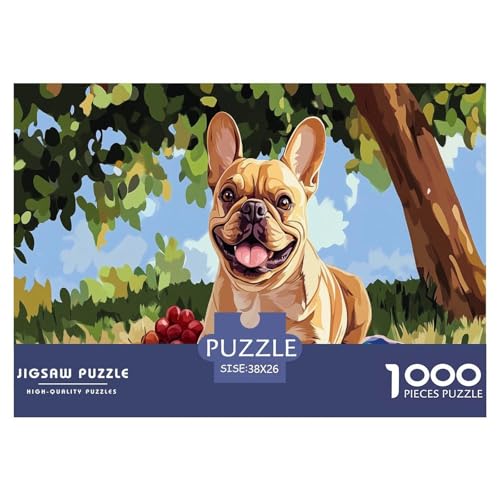 Französischer Bullhund Puzzle 1000 Teile Schwer Puzzle Spielzeug Pädagogisches Spiel Impossible Herausforderung Spielzeug Für Erwachsene Kinder 38x26cm/1000pcs Französischer Bullhund Puzzle 1000 Teile Schwer Puzzle Spielzeug Pädagogisches Spiel Impossible Herausforderung Spielzeug Für Erwachsene Kinder 38x26cm/1000pcs von JLZBXCUER