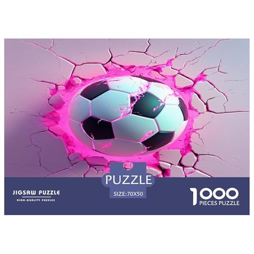 Fußball Puzzle 1000 Teile Schwer Puzzle Spielzeug Lernspiel Impossible Herausforderung Spielzeug Für Erwachsene Kinder 70x50cm/1000pcs Fußball Puzzle 1000 Teile Schwer Puzzle Spielzeug Lernspiel Impossible Herausforderung Spielzeug Für Erwachsene Kinder 70x50cm/1000pcs von JLZBXCUER