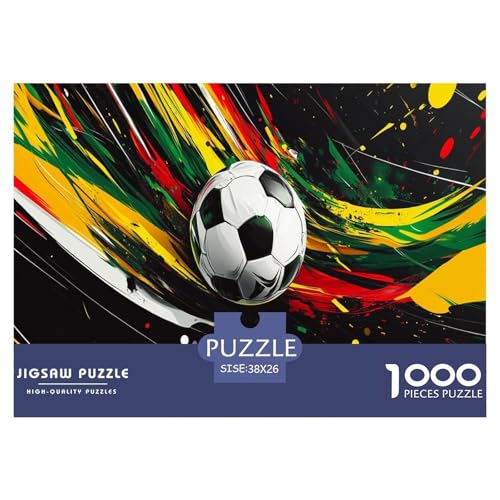 Fußball Puzzles 1000 Teile Schwer Puzzle Spielzeug Lernspiel Impossible Herausforderung Spielzeug Für Erwachsene Kinder 38x26cm/1000pcs Fußball Puzzles 1000 Teile Schwer Puzzle Spielzeug Lernspiel Impossible Herausforderung Spielzeug Für Erwachsene Kinder 38x26cm/1000pcs von JLZBXCUER