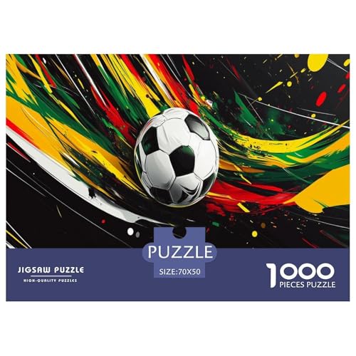 Fußball Puzzles 1000 Teile Schwer Puzzle Spielzeug Lernspiel Impossible Herausforderungsspielzeug Für Erwachsene Und Kinder Ab 12 Jahren 70x50cm/1000pcs Fußball Puzzles 1000 Teile Schwer Puzzle Spielzeug Lernspiel Impossible Herausforderungsspielzeug Für Erwachsene Und Kinder Ab 12 Jahren 70x50cm/1000pcs von JLZBXCUER