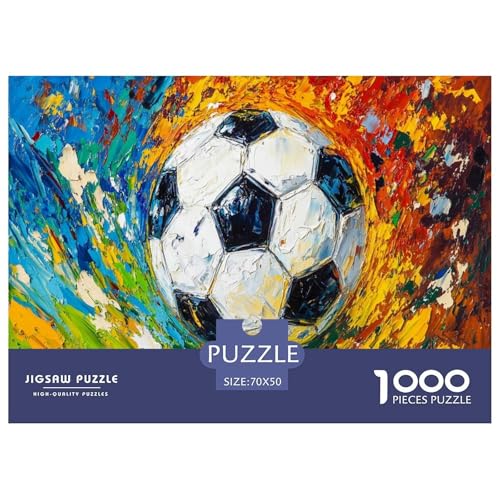 Fußball Puzzles 1000 Teile Schwer Puzzle Spielzeug Lernspiel Impossible Herausforderungsspielzeug Für Erwachsene Und Kinder Ab 12 Jahren 70x50cm/1000pcs Fußball Puzzles 1000 Teile Schwer Puzzle Spielzeug Lernspiel Impossible Herausforderungsspielzeug Für Erwachsene Und Kinder Ab 12 Jahren 70x50cm/1000pcs von JLZBXCUER