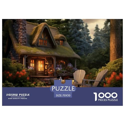 Gemütliches Cottage Puzzle 1000-teilige Schwer Puzzle Spielzeug Lernspiel Impossible Herausforderung Spielzeug Für Erwachsene Und Kinder in Bewährter 70x50cm/1000pcs Gemütliches Cottage Puzzle 1000-teilige Schwer Puzzle Spielzeug Lernspiel Impossible Herausforderung Spielzeug Für Erwachsene Und Kinder in Bewährter 70x50cm/1000pcs von JLZBXCUER