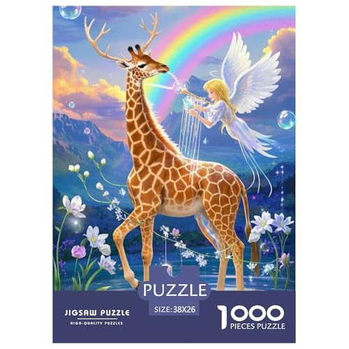 Giraffe Puzzle 1000-teilige Schwer Puzzle Spielzeug Lernspiel Impossible Herausforderungsspielzeug Für Erwachsene Und Kinder Ab 12 Jahren 38x26cm/1000pcs Giraffe Puzzle 1000-teilige Schwer Puzzle Spielzeug Lernspiel Impossible Herausforderungsspielzeug Für Erwachsene Und Kinder Ab 12 Jahren 38x26cm/1000pcs von JLZBXCUER