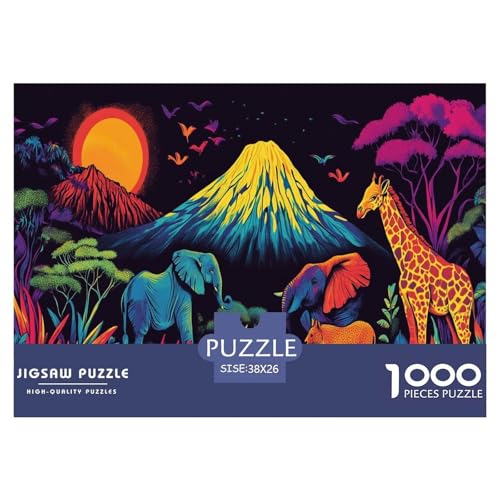 Giraffe Puzzle 1000-teilige Schwer Puzzle Spielzeug Pädagogisches Spiel Impossible Herausforderungsspielzeug Für Erwachsene Und Kinder Ab 12 Jahren 38x26cm/1000pcs Giraffe Puzzle 1000-teilige Schwer Puzzle Spielzeug Pädagogisches Spiel Impossible Herausforderungsspielzeug Für Erwachsene Und Kinder Ab 12 Jahren 38x26cm/1000pcs von JLZBXCUER