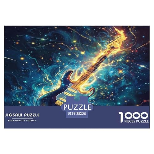Gitarre Puzzle 1000 Teile Schwer Puzzle Spielzeug Pädagogisches Spiel Impossible Herausforderungsspielzeug Für Erwachsene Kinder 38x26cm/1000pcs Gitarre Puzzle 1000 Teile Schwer Puzzle Spielzeug Pädagogisches Spiel Impossible Herausforderungsspielzeug Für Erwachsene Kinder 38x26cm/1000pcs von JLZBXCUER