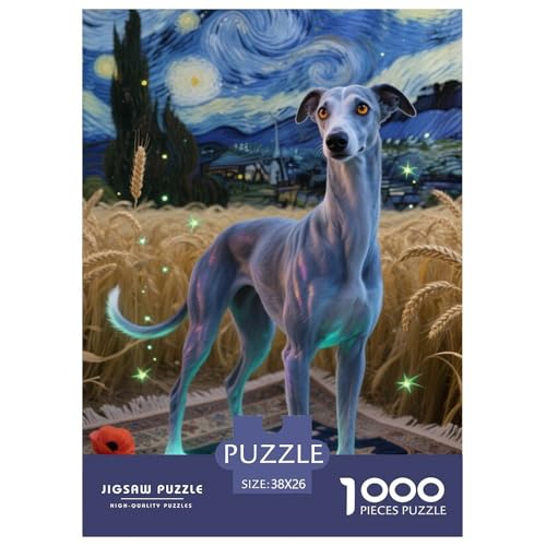 Greyhound Puzzles 1000 Teile Schwer Puzzle Spielzeug Pädagogisches Spiel Impossible Herausforderungsspielzeug Für Erwachsene Kinder 38x26cm/1000pcs Greyhound Puzzles 1000 Teile Schwer Puzzle Spielzeug Pädagogisches Spiel Impossible Herausforderungsspielzeug Für Erwachsene Kinder 38x26cm/1000pcs von JLZBXCUER