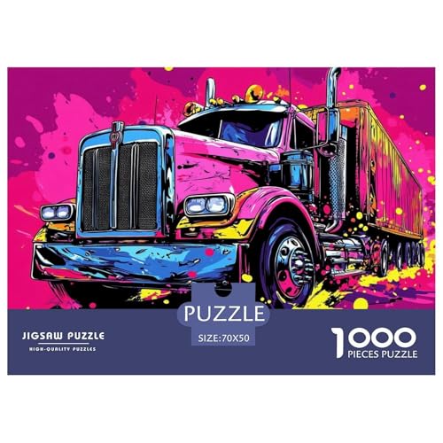 Großer LKW Puzzle 1000 Teile Schwer Puzzle Spielzeug Lernspiel Impossible Herausforderungsspielzeug Für Erwachsene Kinder 70x50cm/1000pcs Großer LKW Puzzle 1000 Teile Schwer Puzzle Spielzeug Lernspiel Impossible Herausforderungsspielzeug Für Erwachsene Kinder 70x50cm/1000pcs von JLZBXCUER