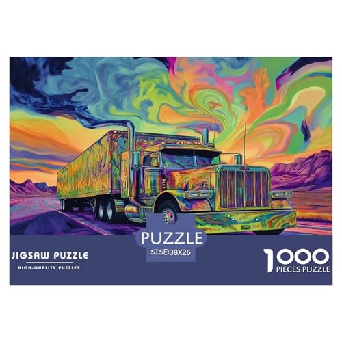 Großer LKW Puzzle 1000-teilige Schwer Puzzle Spielzeug Lernspiel Impossible Herausforderung Spielzeug Für Erwachsene Kinder 38x26cm/1000pcs Großer LKW Puzzle 1000-teilige Schwer Puzzle Spielzeug Lernspiel Impossible Herausforderung Spielzeug Für Erwachsene Kinder 38x26cm/1000pcs von JLZBXCUER