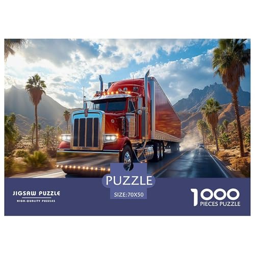 Großer LKW Puzzle 1000-teilige Schwer Puzzle Spielzeug Lernspiel Impossible Herausforderungsspielzeug Für Erwachsene Und Kinder Ab 12 Jahren 70x50cm/1000pcs Großer LKW Puzzle 1000-teilige Schwer Puzzle Spielzeug Lernspiel Impossible Herausforderungsspielzeug Für Erwachsene Und Kinder Ab 12 Jahren 70x50cm/1000pcs von JLZBXCUER