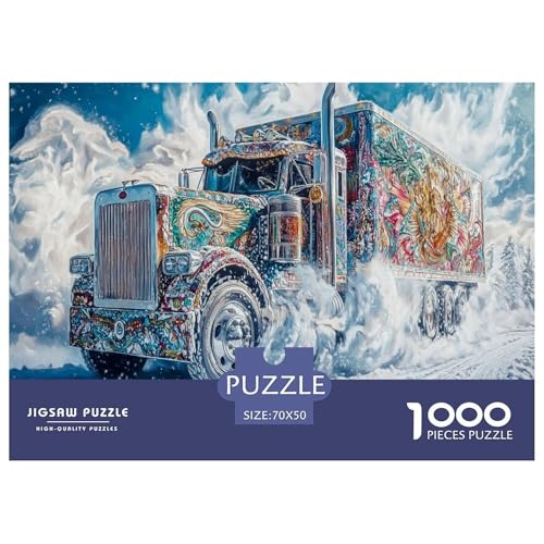 Großer LKW Puzzles 1000 Teile Schwer Puzzle Spielzeug Pädagogisches Spiel Impossible Herausforderung Spielzeug Für Erwachsene Und Kinder Ab 12 Jahren 70x50cm/1000pcs Großer LKW Puzzles 1000 Teile Schwer Puzzle Spielzeug Pädagogisches Spiel Impossible Herausforderung Spielzeug Für Erwachsene Und Kinder Ab 12 Jahren 70x50cm/1000pcs von JLZBXCUER