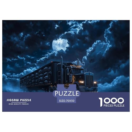 Großer LKW Puzzles 1000 Teile Schwer Puzzle Spielzeug Pädagogisches Spiel Impossible Herausforderungsspielzeug Für Erwachsene Kinder 70x50cm/1000pcs Großer LKW Puzzles 1000 Teile Schwer Puzzle Spielzeug Pädagogisches Spiel Impossible Herausforderungsspielzeug Für Erwachsene Kinder 70x50cm/1000pcs von JLZBXCUER